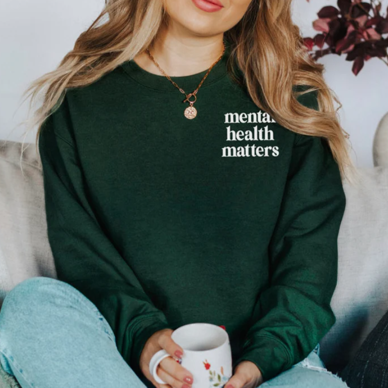 Mental health matters UNISEX sweatshirt