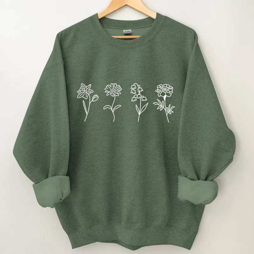 Flower Sweatshirt