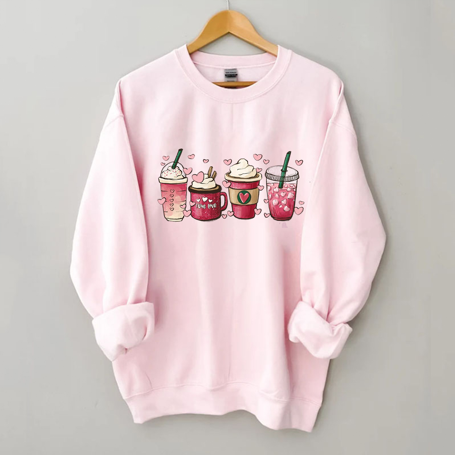 Valentine Coffee Sweatshirt