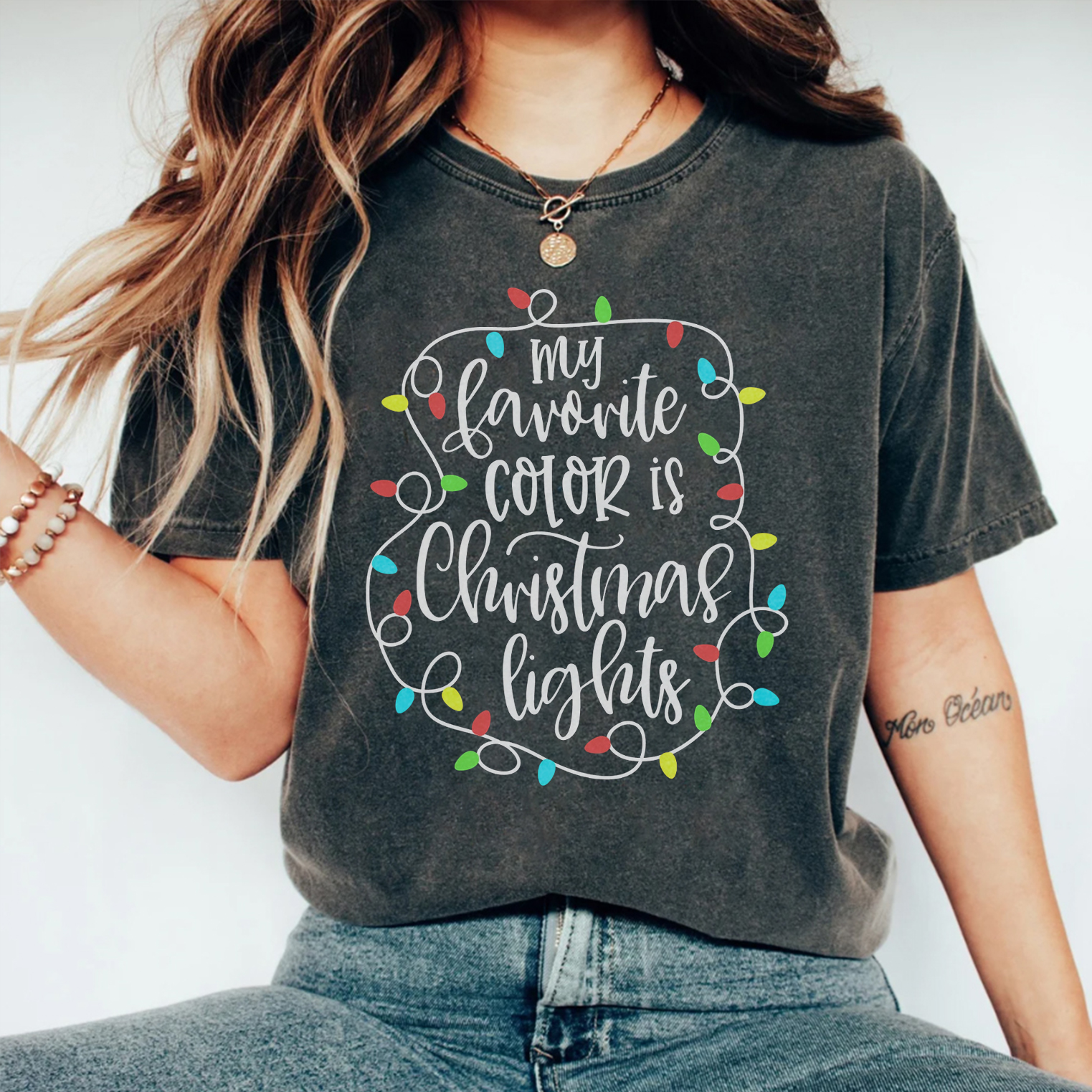 My favorite color is Christmas lights T-Shirt