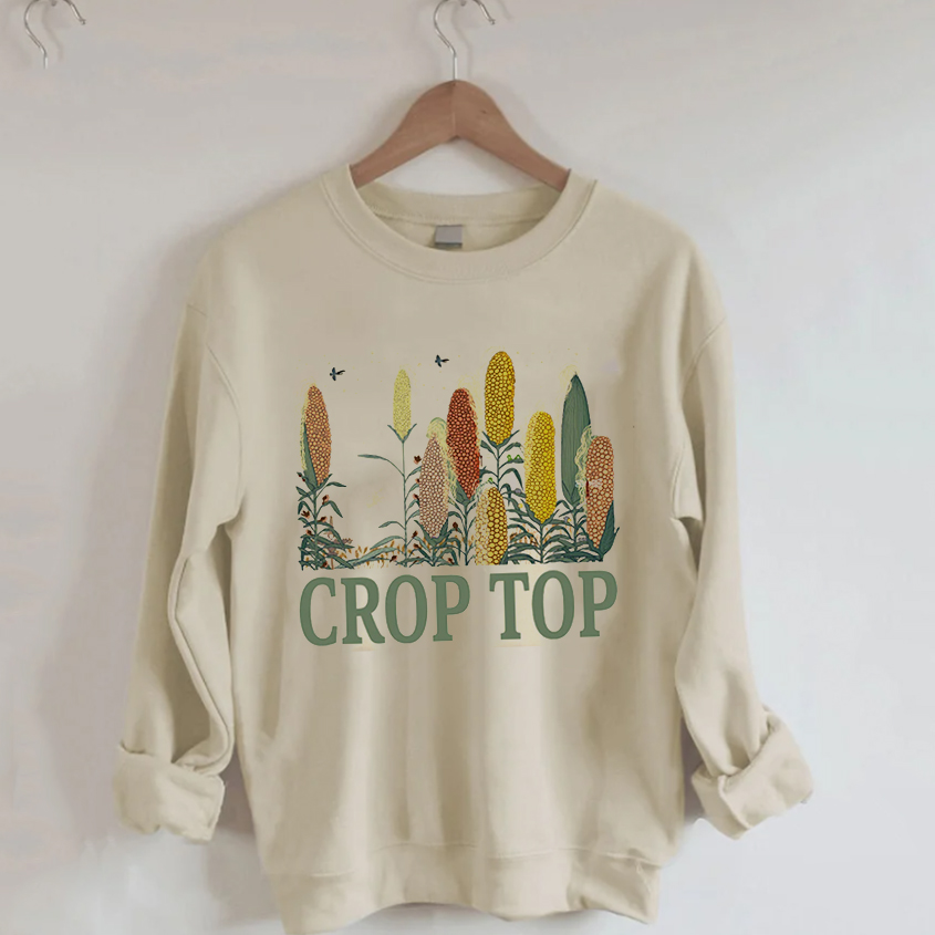 Crop Top Sweatshirt   Ff850b83f7d8448196b50319bf980f03 