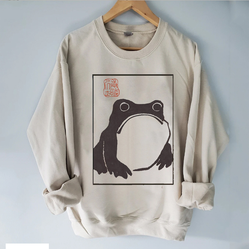 Unimpressed Frog Sweatshirt