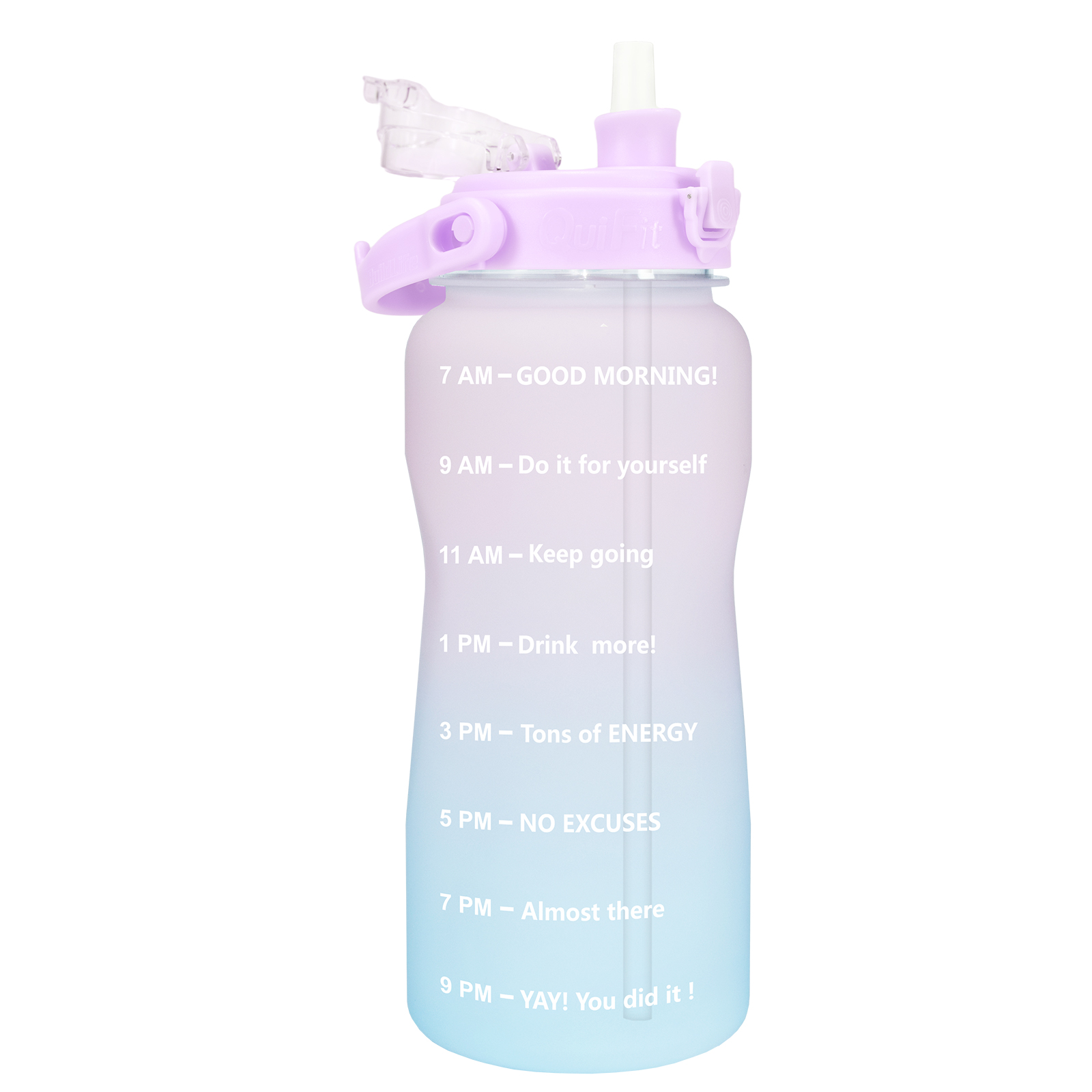 2L Flip-Top Water Bottle Lavender