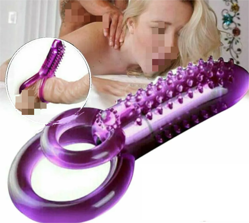 Silicone double penis ring men training ring, men delay ring, stimulat