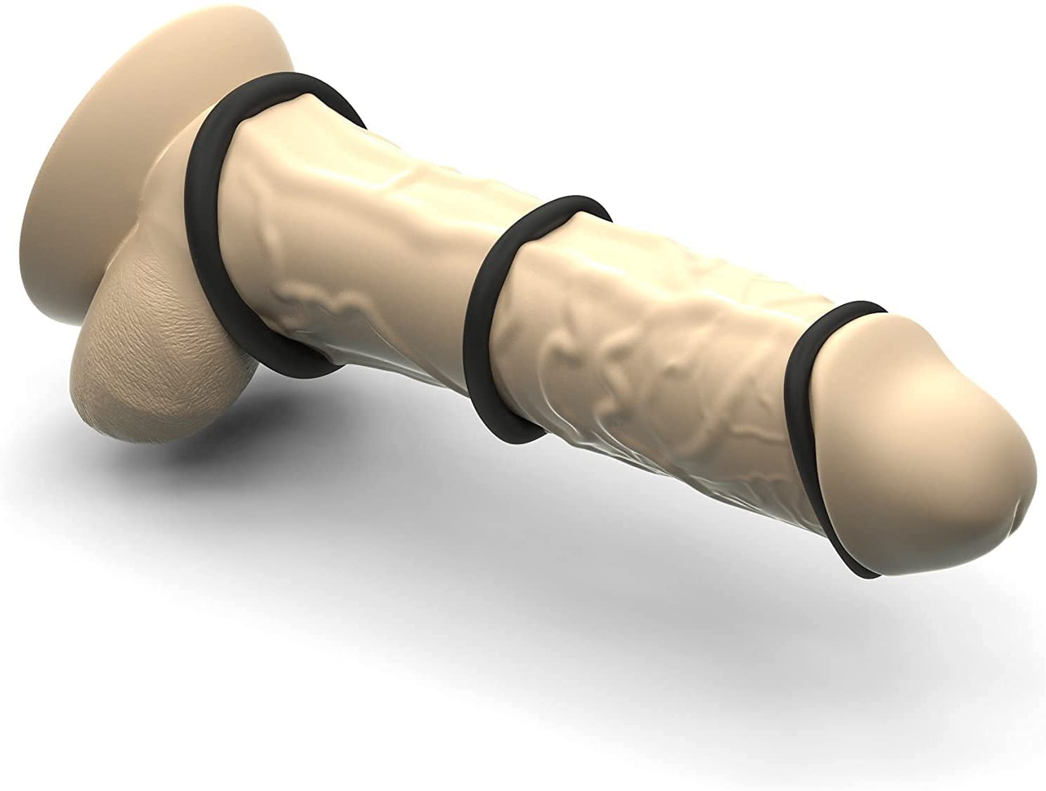 Penis Ring with Taint Teaser Mens Pennis Ring Stimulator Erection Sex Cock Penis Ring Stronger