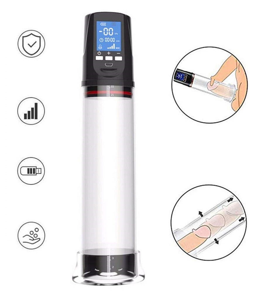 Increase Size,Men's Vacuum Pump  Intensity Enlargement Pump for Man 8 inches Male Enhancement Y9