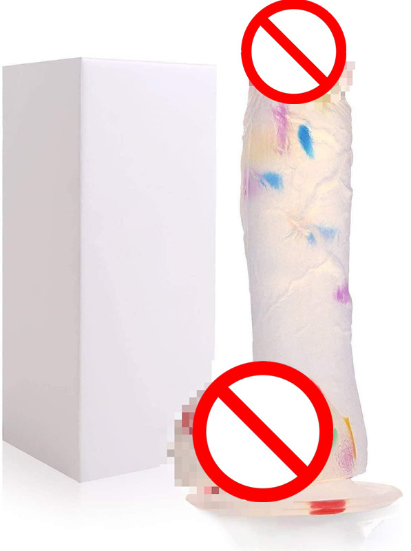 7.5 Inch Colorful Dildo with Suction Cup Y184-YOOGiGi