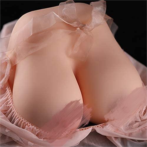Soft Realistic Boob and Vagina for Men Tight Toy, Dual Tunnel Pocket P