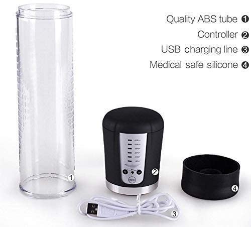 Vacuum Penis Pump,Manual Penis Enlarger for Male Erection & Enhancement, Sex Toys for Men,Penis Massage & Stimulation Device with Male Stroker