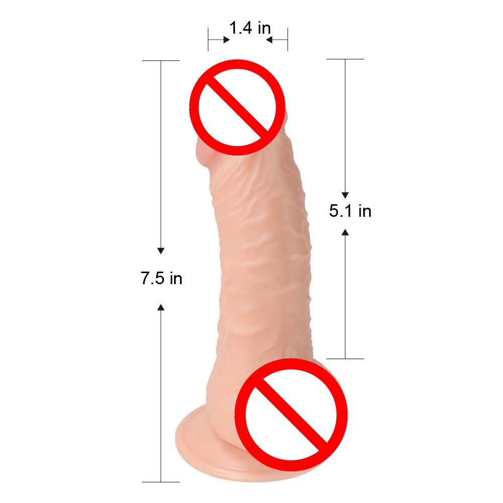 7 Inch  Dildo Toys With Realistic Soft Touch Y221-YOOGiGi