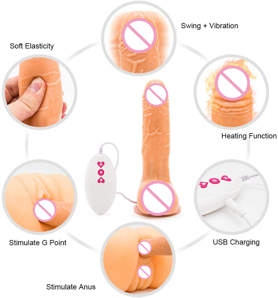 Dildo Massager Remote Control Vibrator Dildo Women Toy  with Suction Cup Real Big Y188-YOOGiGi