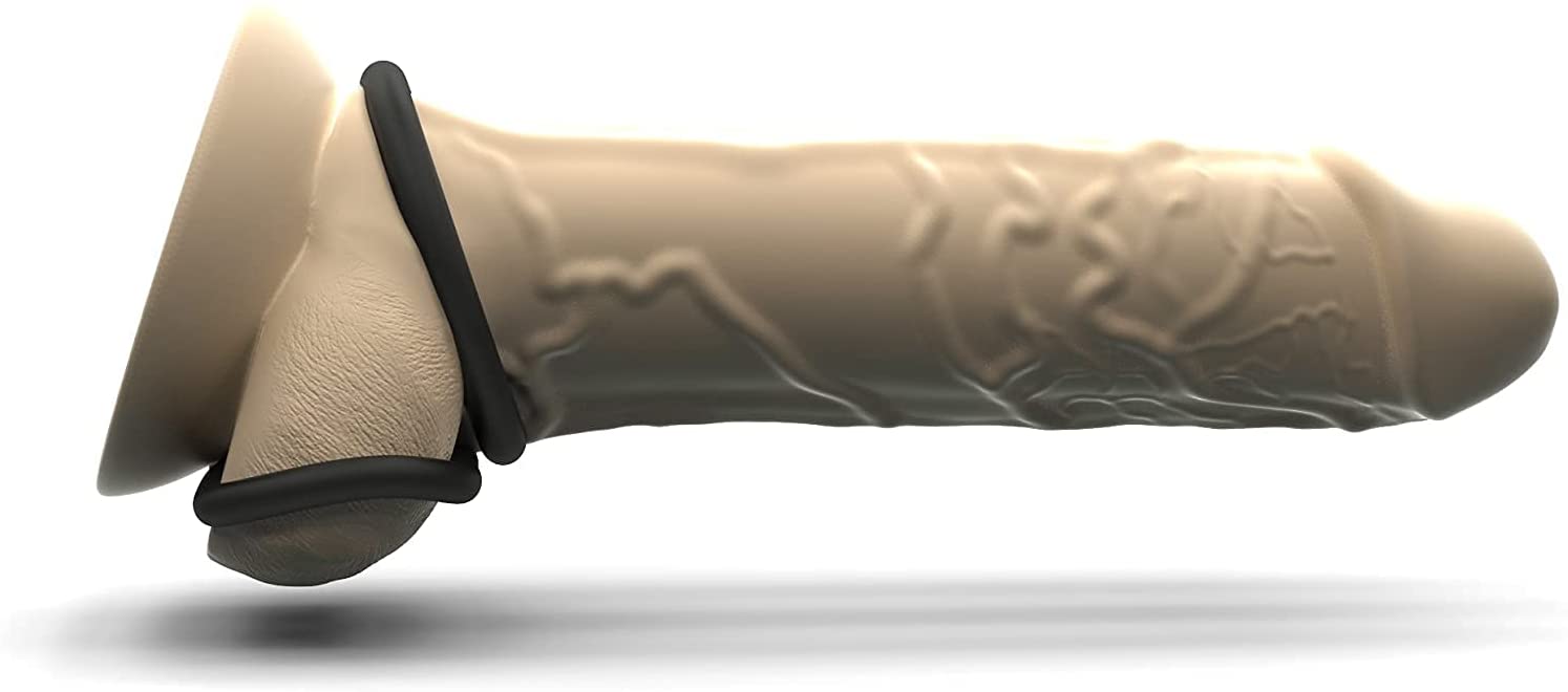 Penis Ring with Taint Teaser Mens Pennis Ring Stimulator Erection Sex Cock Penis Ring Stronger