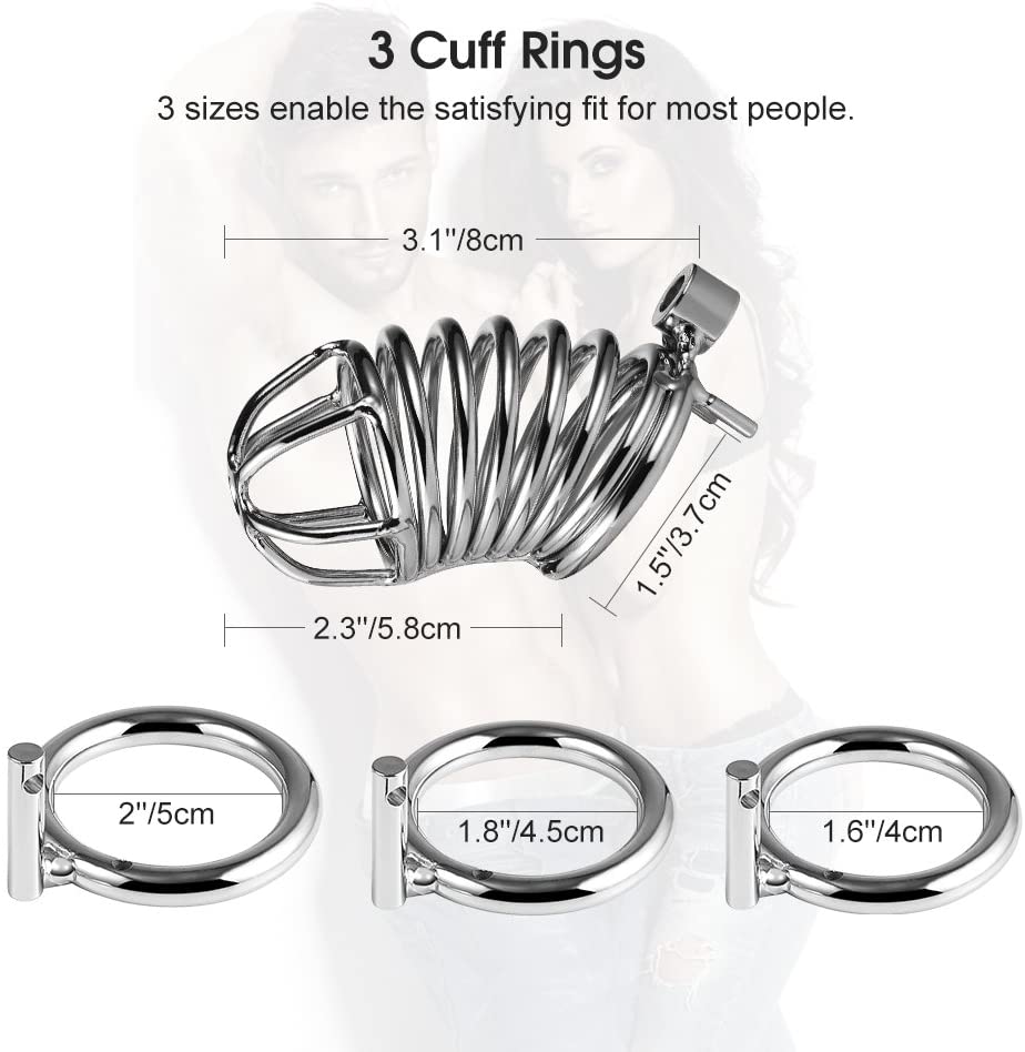 Small Chastity Device Stainless Fantasy for Men Male Chasity Cage Men Adult Chastity Bird Mens Stee