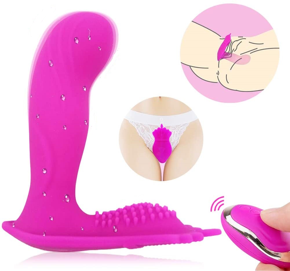 Panty Vibrator Remote Control for Women,Butterfly Vibrator Clit G Spot Stimulator Adult and Couples