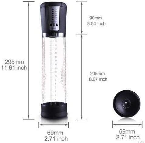 Vacuum Penis Pump,Manual Penis Enlarger for Male Erection & Enhancement, Sex Toys for Men,Penis Massage & Stimulation Device with Male Stroker