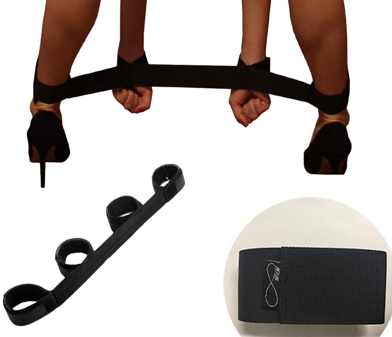 Restraints for Sex - Ankle and Wrist with Hook and Loop Fastening Straps
