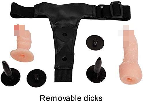 Sex Toy Dildo with Harness Strapon Penis Anal Plug for Couple Chastity