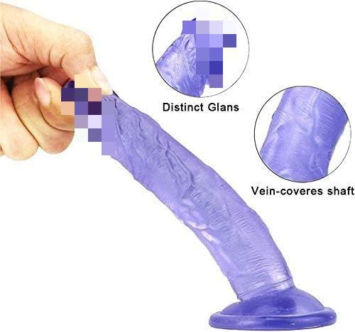 7.5inches Strap-on Dildo Realistic Dildo with Wearable,Fetish Fantasy 