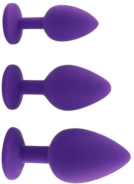 3Pcs/Set Anales Plug Toys  Massager Pleasure Anal Plugs Sex Gifts Things for Beginners