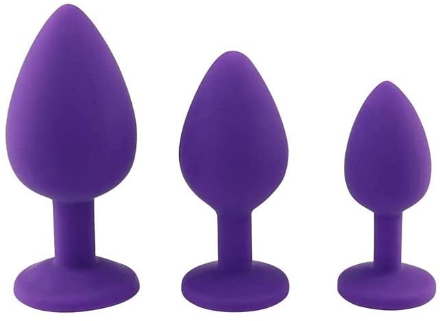3Pcs/Set Anales Plug Toys  Massager Pleasure Anal Plugs Sex Gifts Things for Beginners