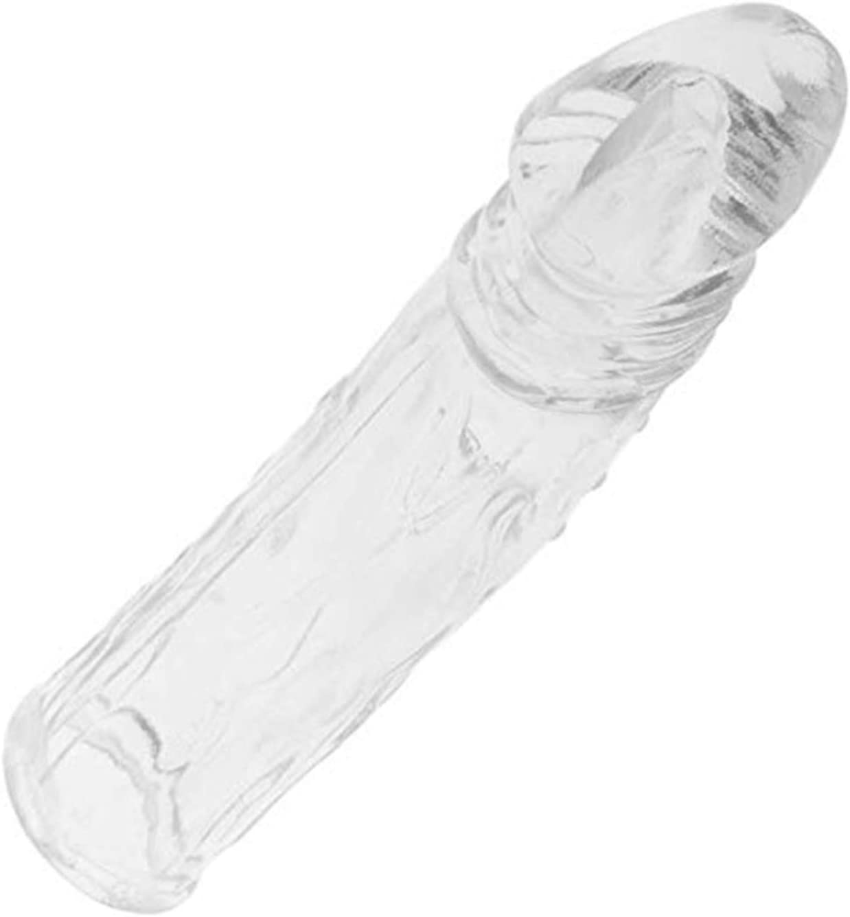 Reusable Penis Sleeve Extender Safe Stretchy Ultra-Soft Material Cock 