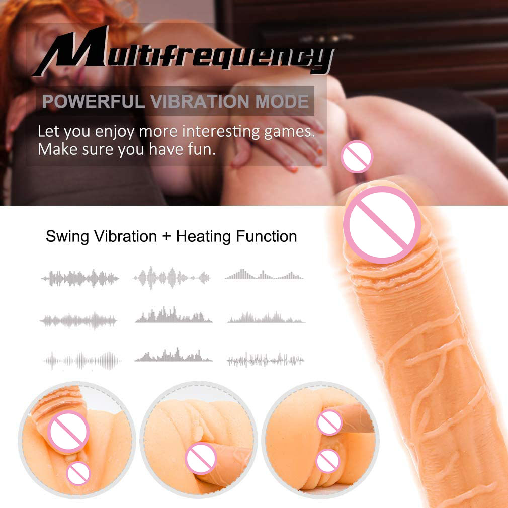 Dildo Massager Remote Control Vibrator Dildo Women Toy  with Suction Cup Real Big Y188-YOOGiGi