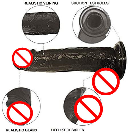 Realistic Thrusting 7 Inch Dildo with Suction Cup Dildo for Women Waterproof Base Y197-YOOGiGi