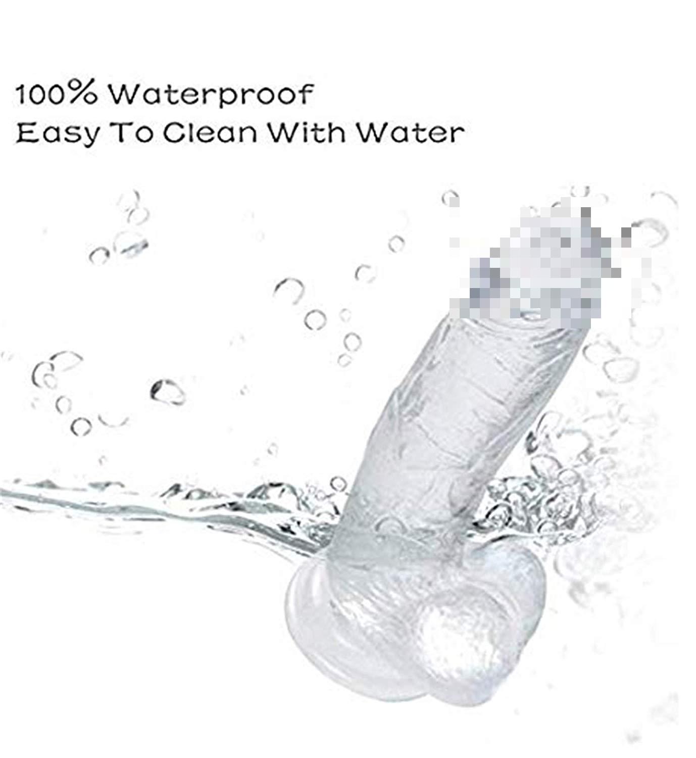 Realistic 8 inch Waterproof Dildos Toys For Women With Thick Suction Cup Base Handfree Diliddo Perfect Size Y94-YOOGiGi