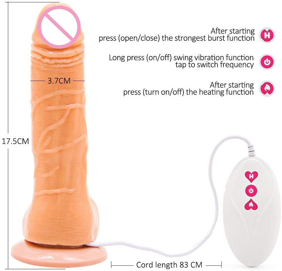 Dildo Massager Remote Control Vibrator Dildo Women Toy  with Suction Cup Real Big Y188-YOOGiGi