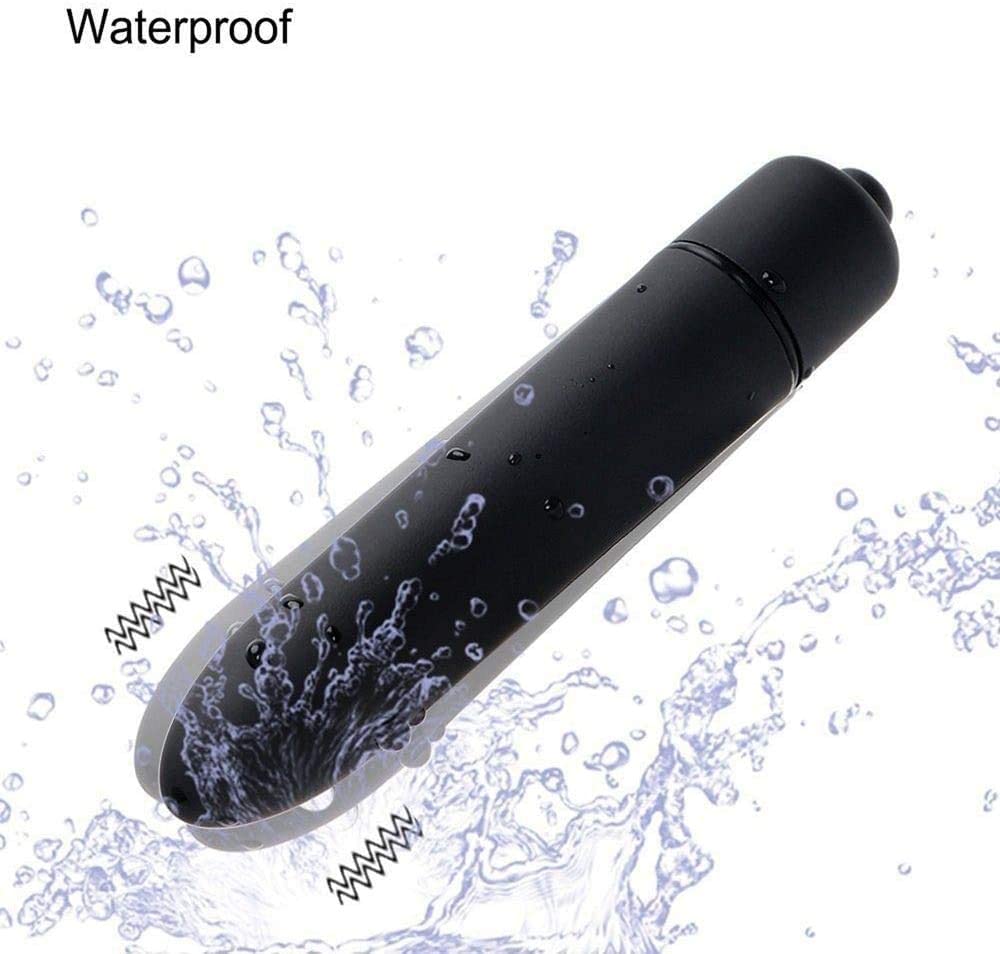 Bullet Vibrator with Angled Tip for Precise Clitoris G Spot Stimulation, Rechargeable Waterproof