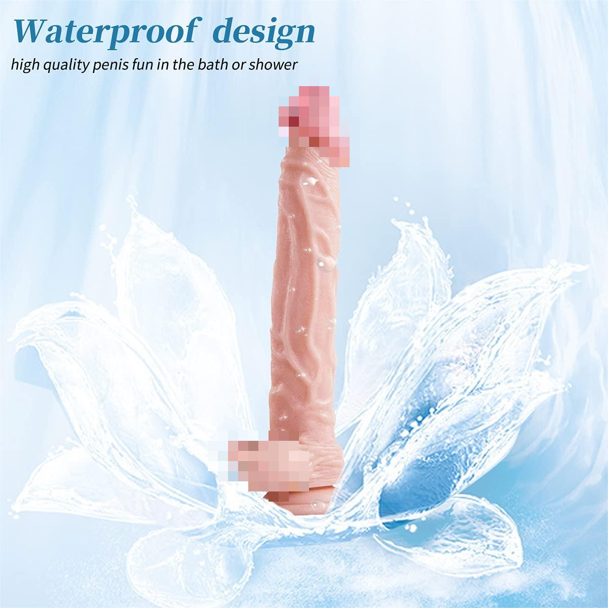 10 Inch Dildo Toys With Realistic Soft Touch,Dildo With Strong Sucker for Hands Free Y240-YOOGiGi