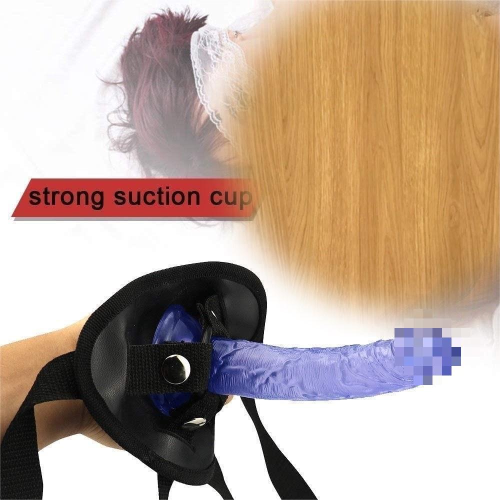 7.5inches Strap-on Dildo Realistic Dildo with Wearable,Fetish Fantasy 