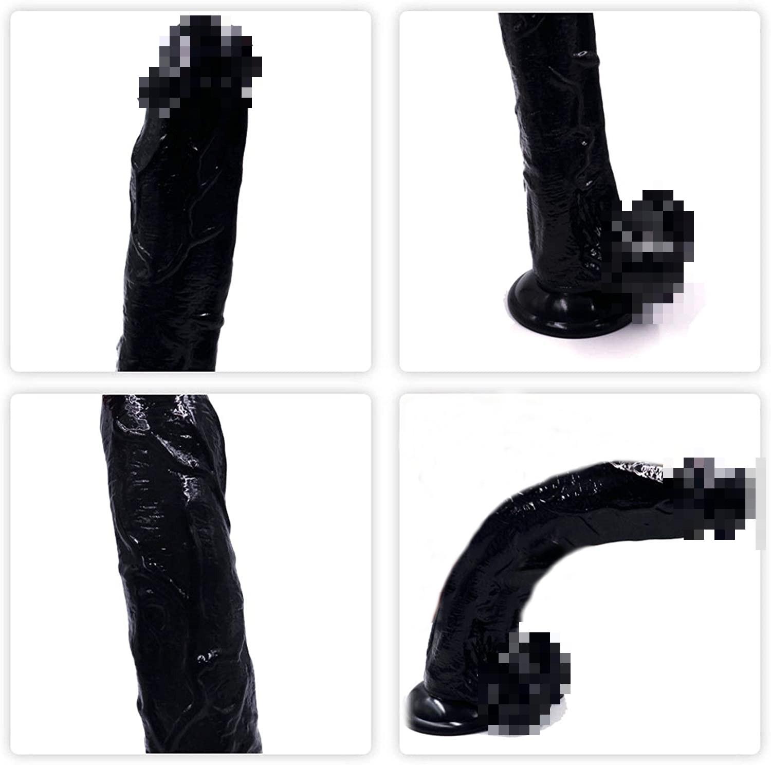 9 Inch Black Dildo for Women Realistic  Dildos for Men With Silicone Suction Y235-YOOGiGi