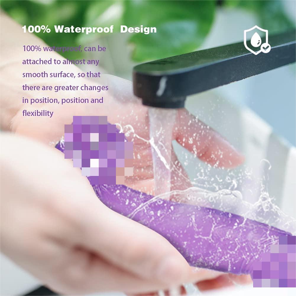 8 Inch Purple Dildo Ladies Masturbation Dildo Liquid Silicone Y232