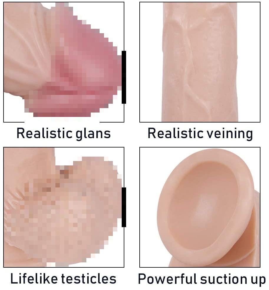 8 Inch Reality Adult Dildo Beginner With Sucker Dildo For Women Y227-YOOGiGi