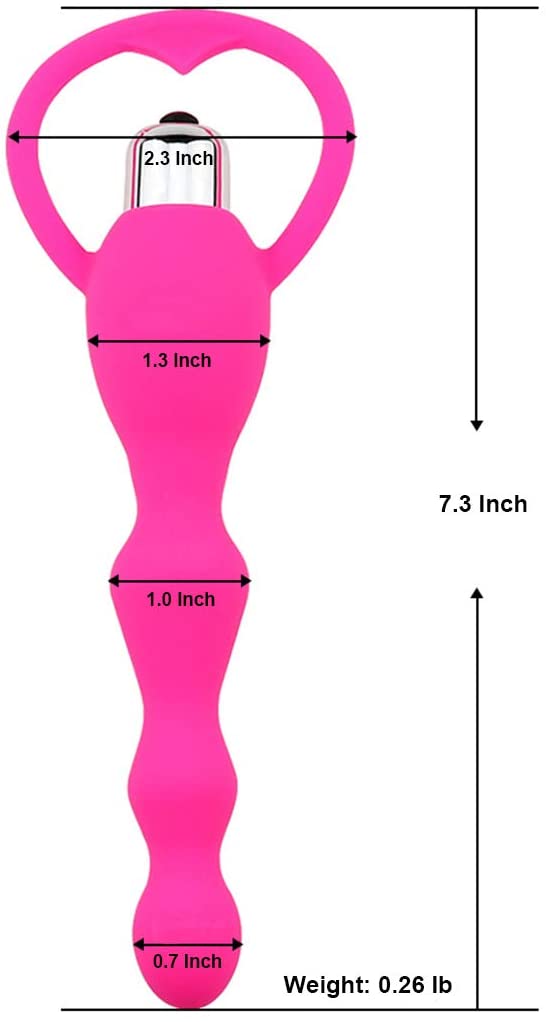 Anal Vibrator Prostate Massager - Vibrating Anal Plug