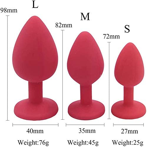3Pcs/Set Anales Plug Toys  Massager Pleasure Anal Plugs Sex Gifts Things for Beginners