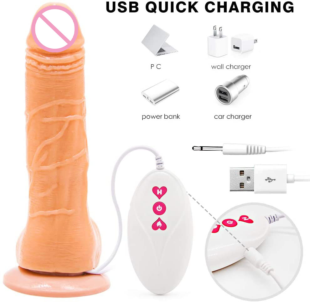 Dildo Massager Remote Control Vibrator Dildo Women Toy  with Suction Cup Real Big Y188-YOOGiGi