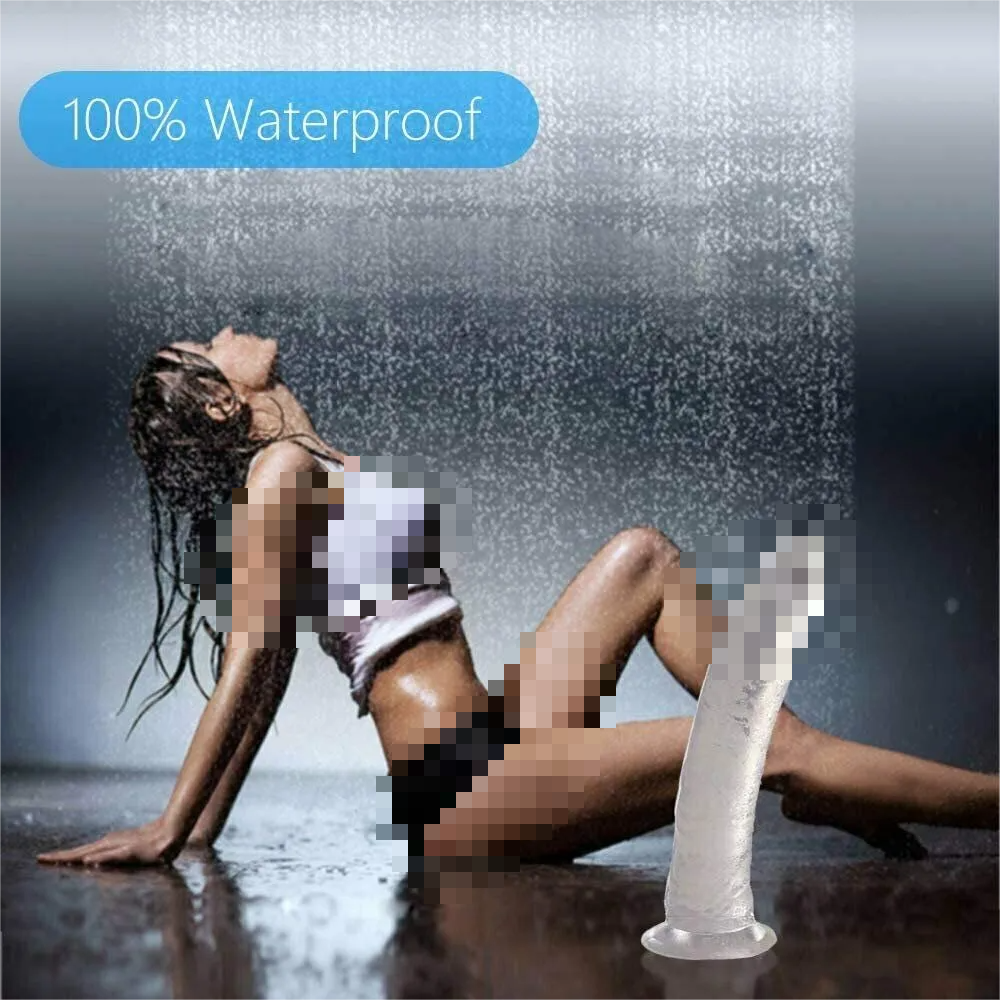 8 inch Waterproof Realistic Dildo With Suction Cup Training Massage Toys for Adult Y230-YOOGiGi
