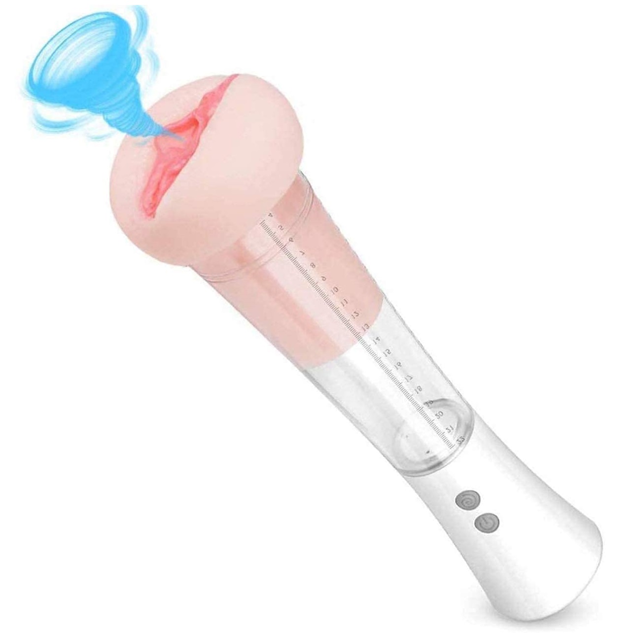Automatic Electric Vacuum Penis Pump, Pocket Vagina & Suction Intensities, High-Vacuum Air Pressure Penis Enlargement Extend Y128