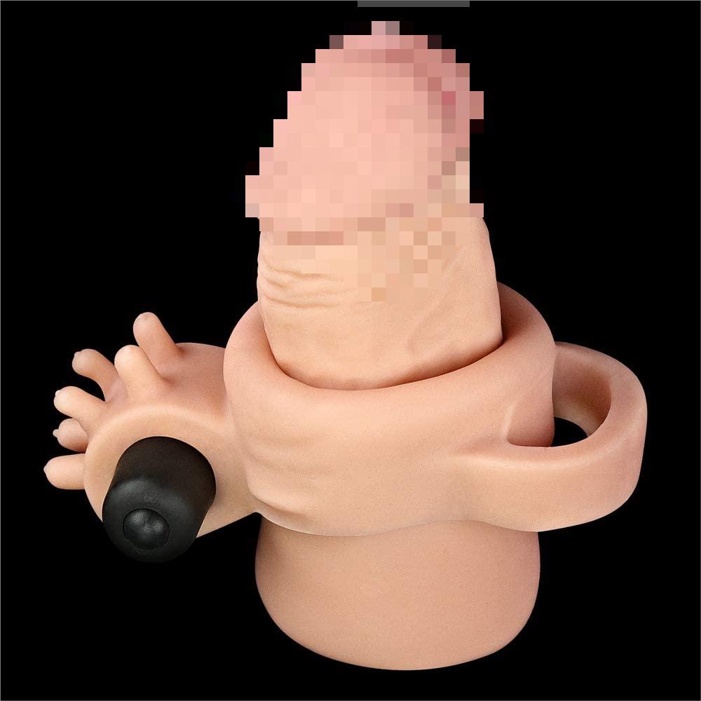 Soft Realistic Penis Sleeve Penis Extender Extension Penis Enlarger Di