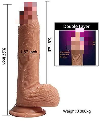7.8 inch Dildos For Women With Thick Suction Cup Base Dildo For Beginners Y92-YOOGiGi