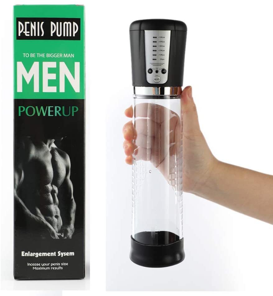 Vacuum Penis Pump,Manual Penis Enlarger for Male Erection & Enhancement, Sex Toys for Men,Penis Massage & Stimulation Device with Male Stroker