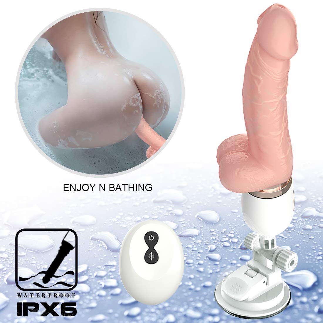 G-spot Dildo Vibrator Womens Clitoral Vibrating Stimulator With Sucker Y228