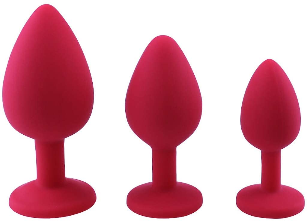3Pcs/Set Anales Plug Toys  Massager Pleasure Anal Plugs Sex Gifts Things for Beginners