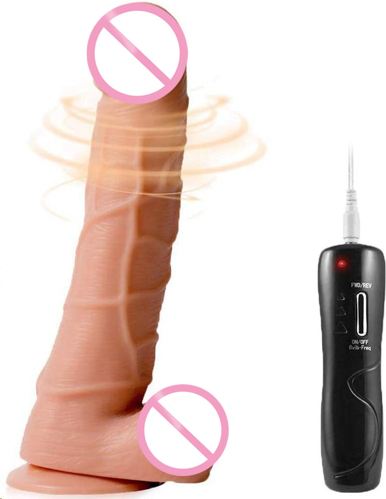 Realistic Vibrating Dildo with Suction Cup Vibrator Machine Y183-YOOGiGi
