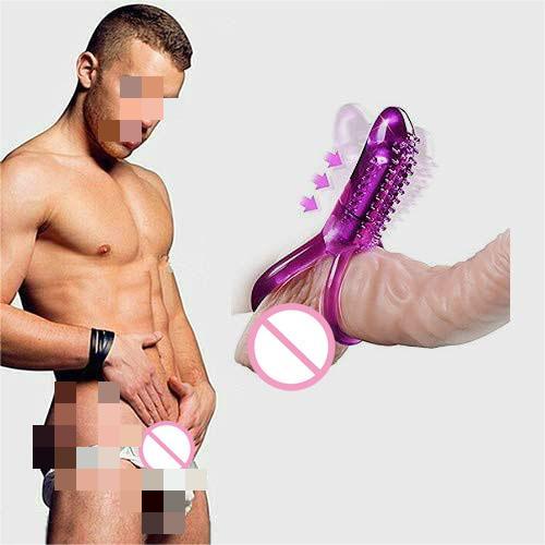 Silicone double penis ring men training ring, men delay ring, stimulat