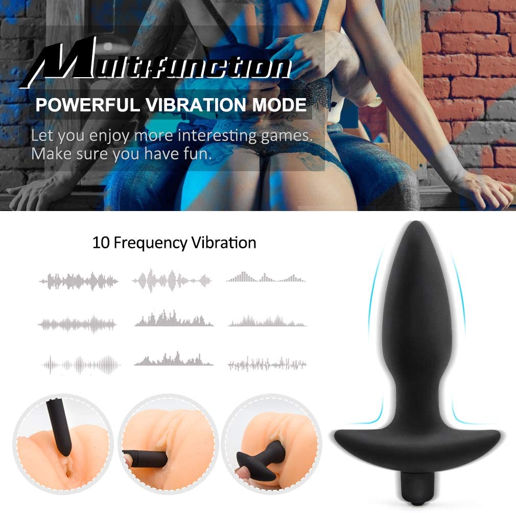 Butt Stimulator Plug for Male and Women Advanced Players Sex Toy - Clitorial Stimulator Inhale function Licking