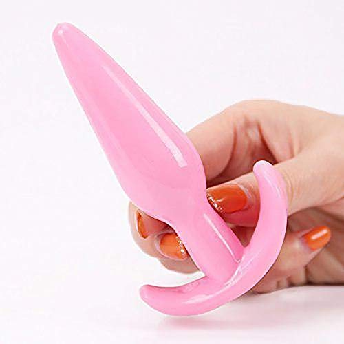 Anales Trainer Set Pleasure Plug Toy for Women Men Amal Plug Stick Beginner Training Kit Anal Butt Advanced Toy (4pcs)