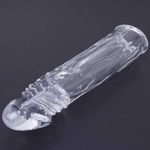 Reusable Penis Sleeve Extender Safe Stretchy Ultra-Soft Material Cock 
